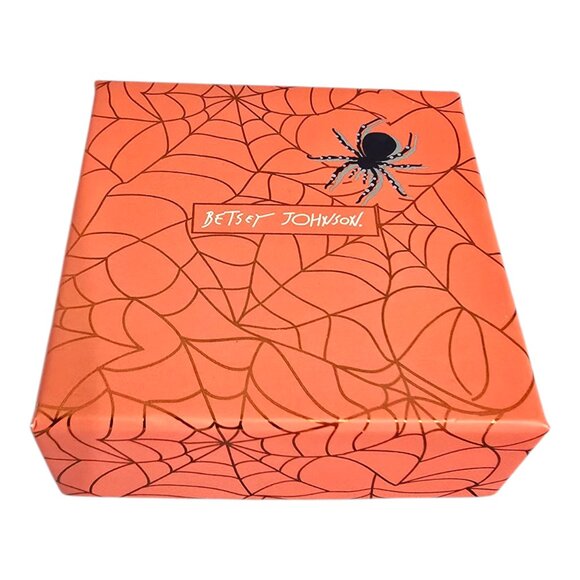 NEW Betsey Johnson Halloween Drop Hook Earrings Orange Pumpkins MSRP $28 NIB - Picture 6 of 7